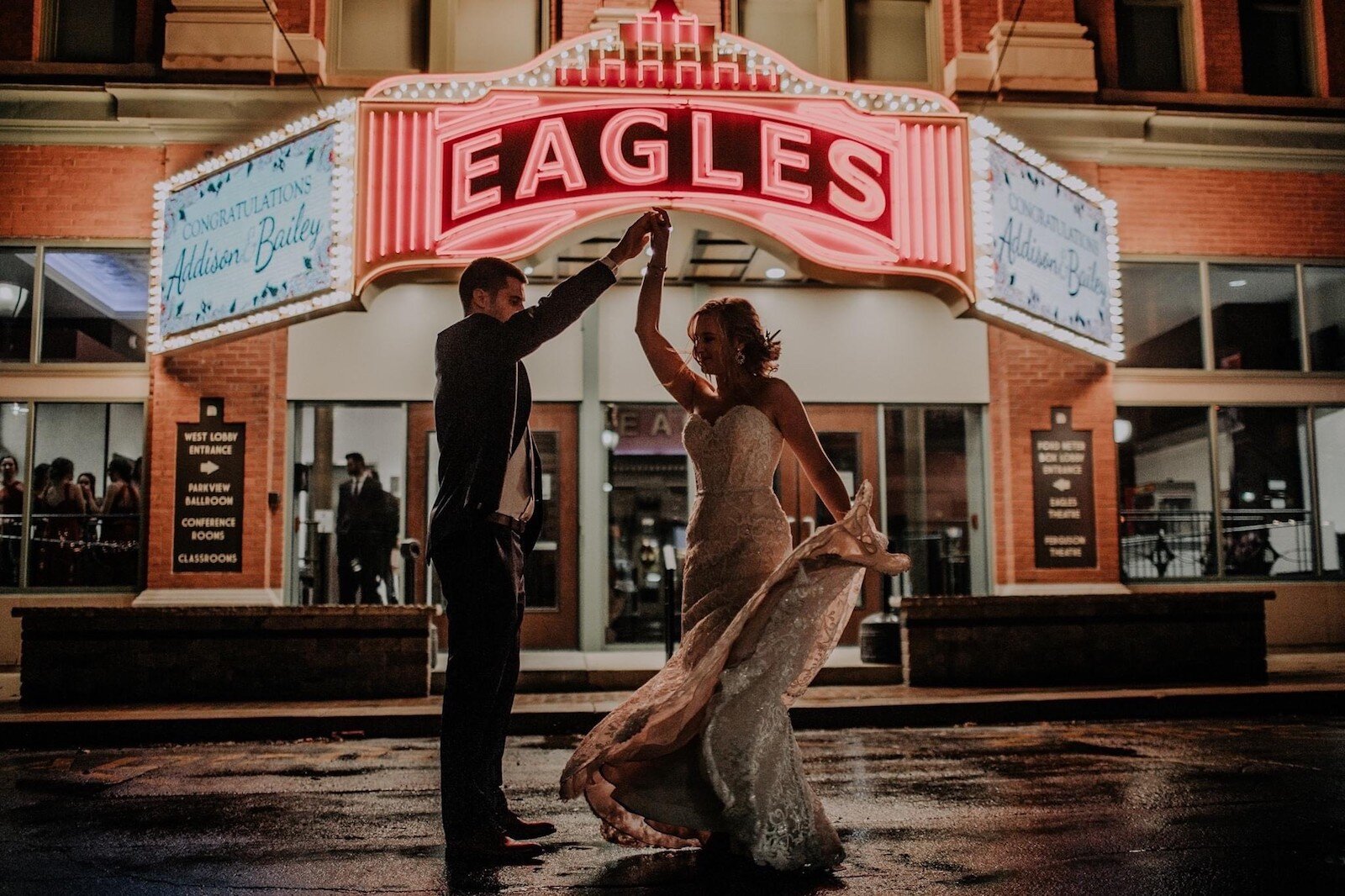The newly renovated historic Eagles Theater in Wabash is likely to be a hot venue for weddings.