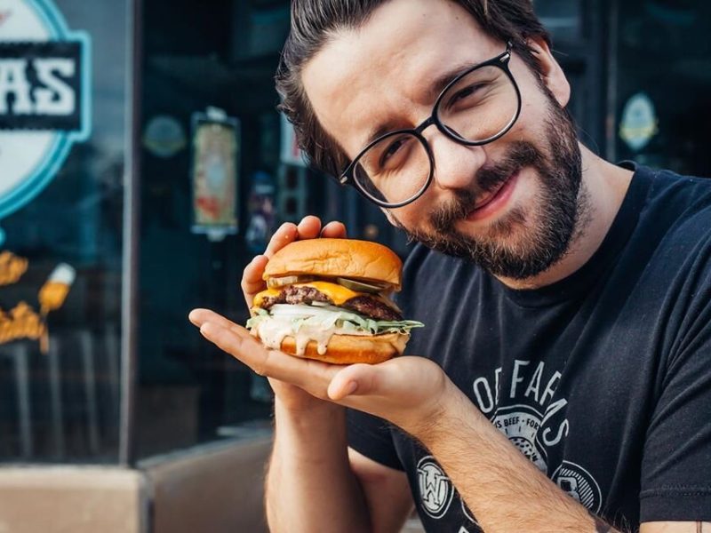 Bo Gonzalez is the founder of Bravas, a thriving burger and hot dog spot in the 46807.