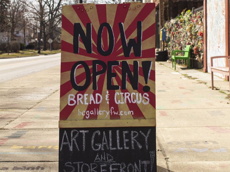 Bread & Circus is a multi-faceted startup providing artists with mentorship, gallery space, and retail space.