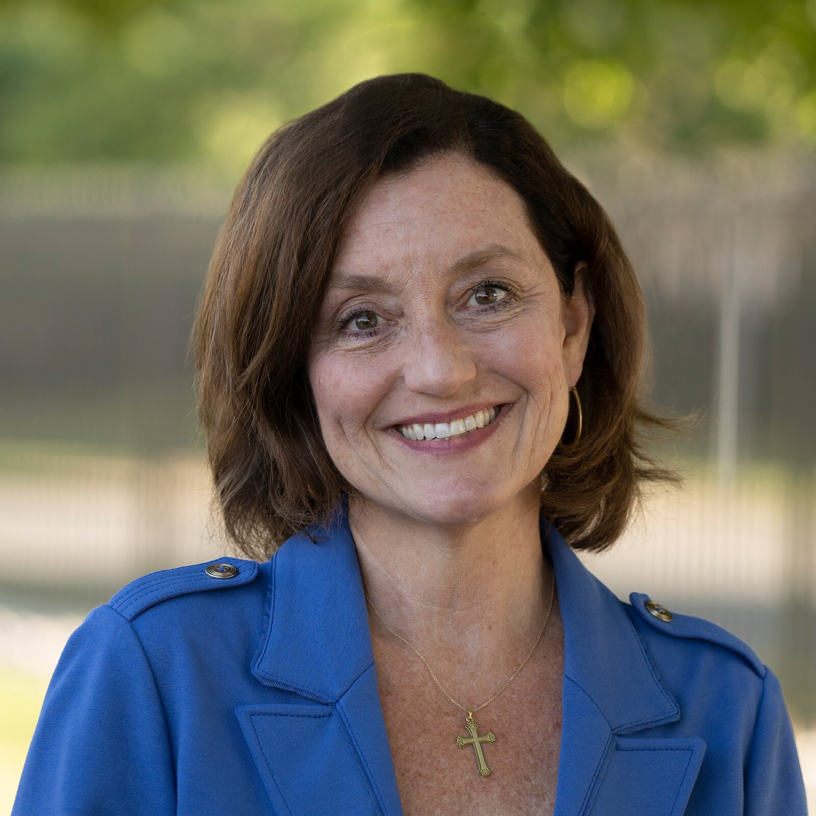 Lutheran Social Services of Indiana (LSSI) President and CEO Angie Moellering.