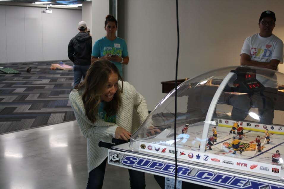 Over the years, Pappas has made dear friendships with various A Kid Again families.