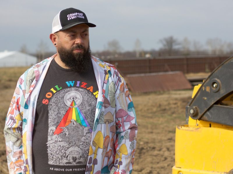 Brett Bloom is a Fort Wayne artist and activist, as well as the creator of Dirt Wain community-scale composting.