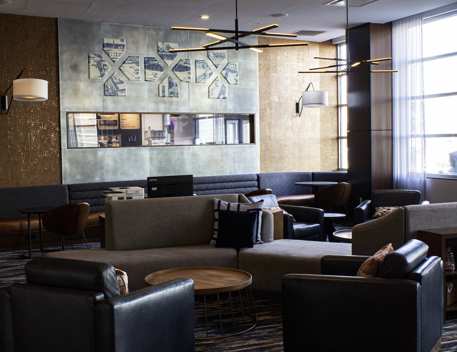 The Hampton Inn & Suites is located at 223 W. Jefferson Blvd.