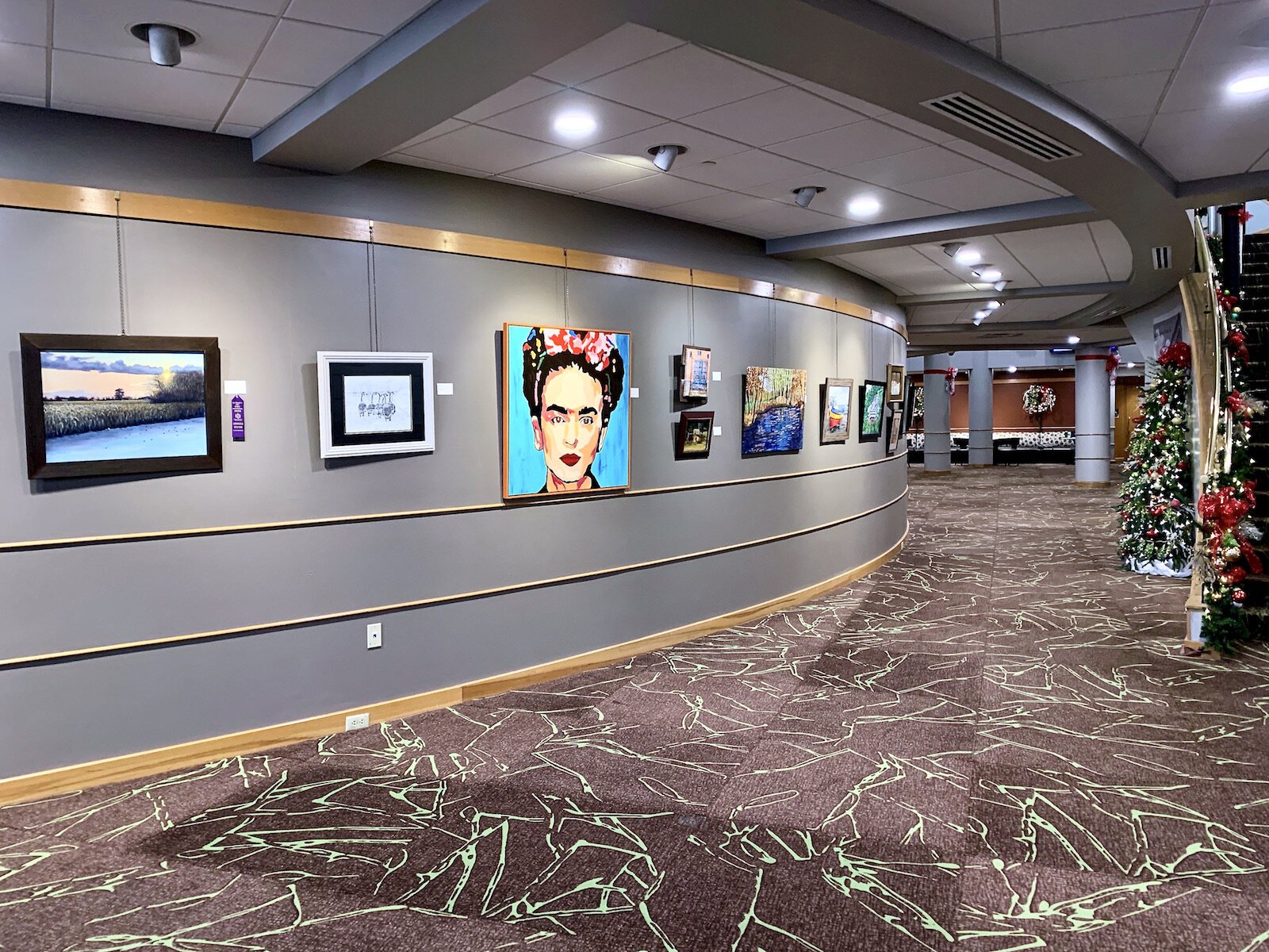 A 92 County Art Show at the Honeywell Center in Wabash.