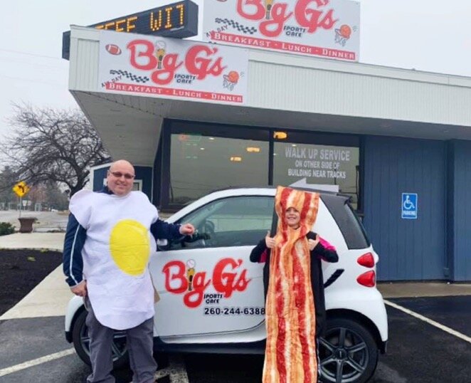 Big G's is a sports-themed breakfast spot in Columbia City.