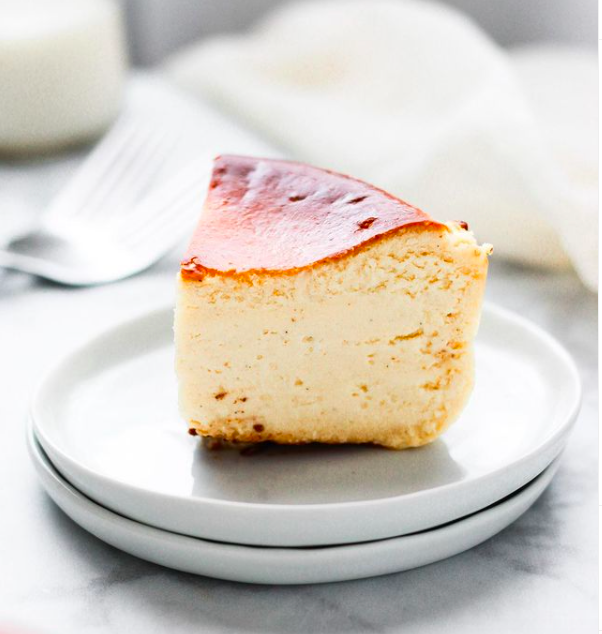 A Basque cheesecake by the Nerdie Baker.