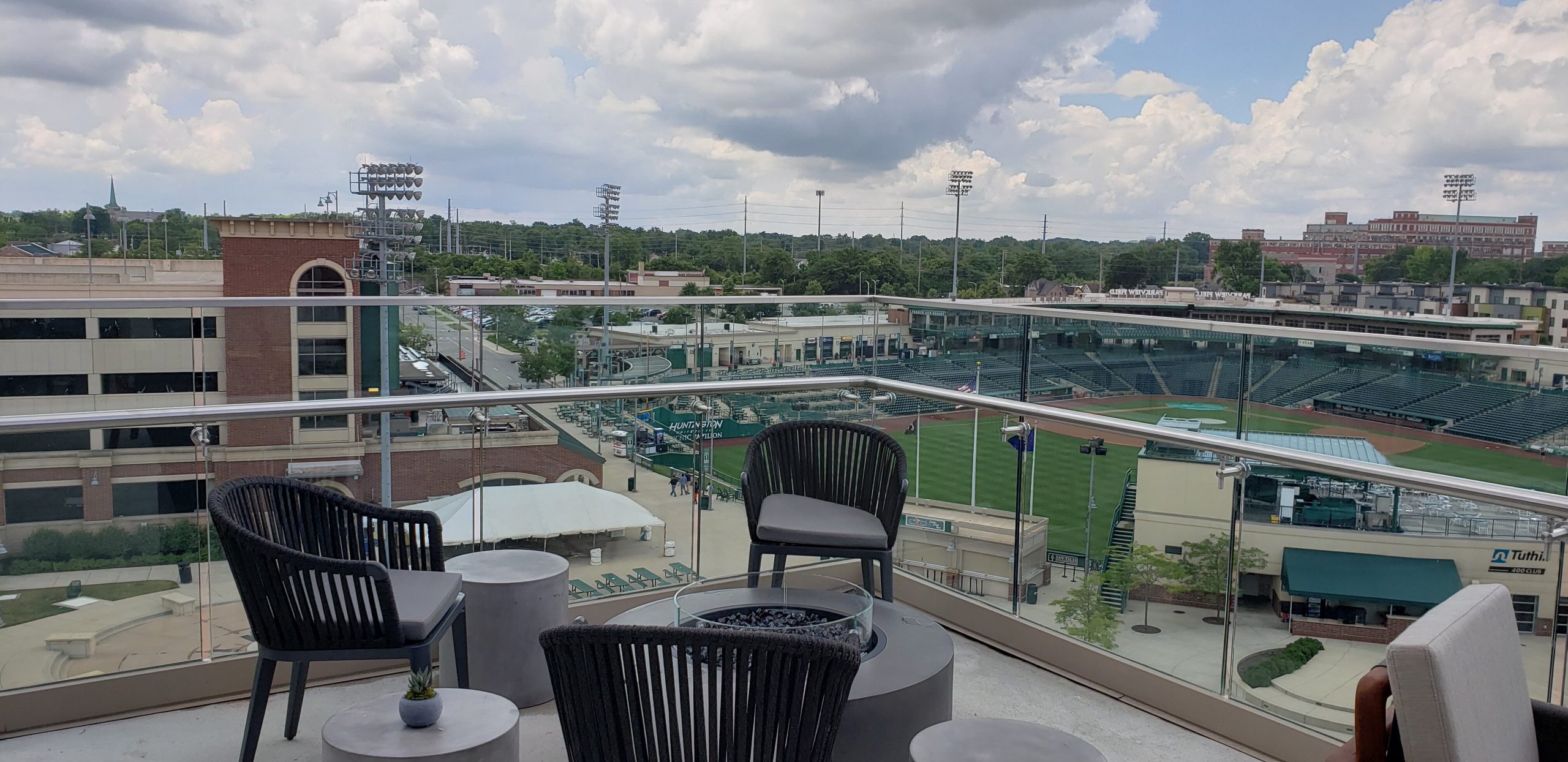 A view from Conner's Rooftop