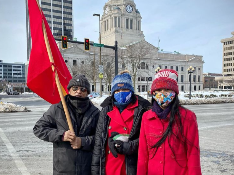 From left, are Tin Cho, Khin Lwin, and Khin Cho.