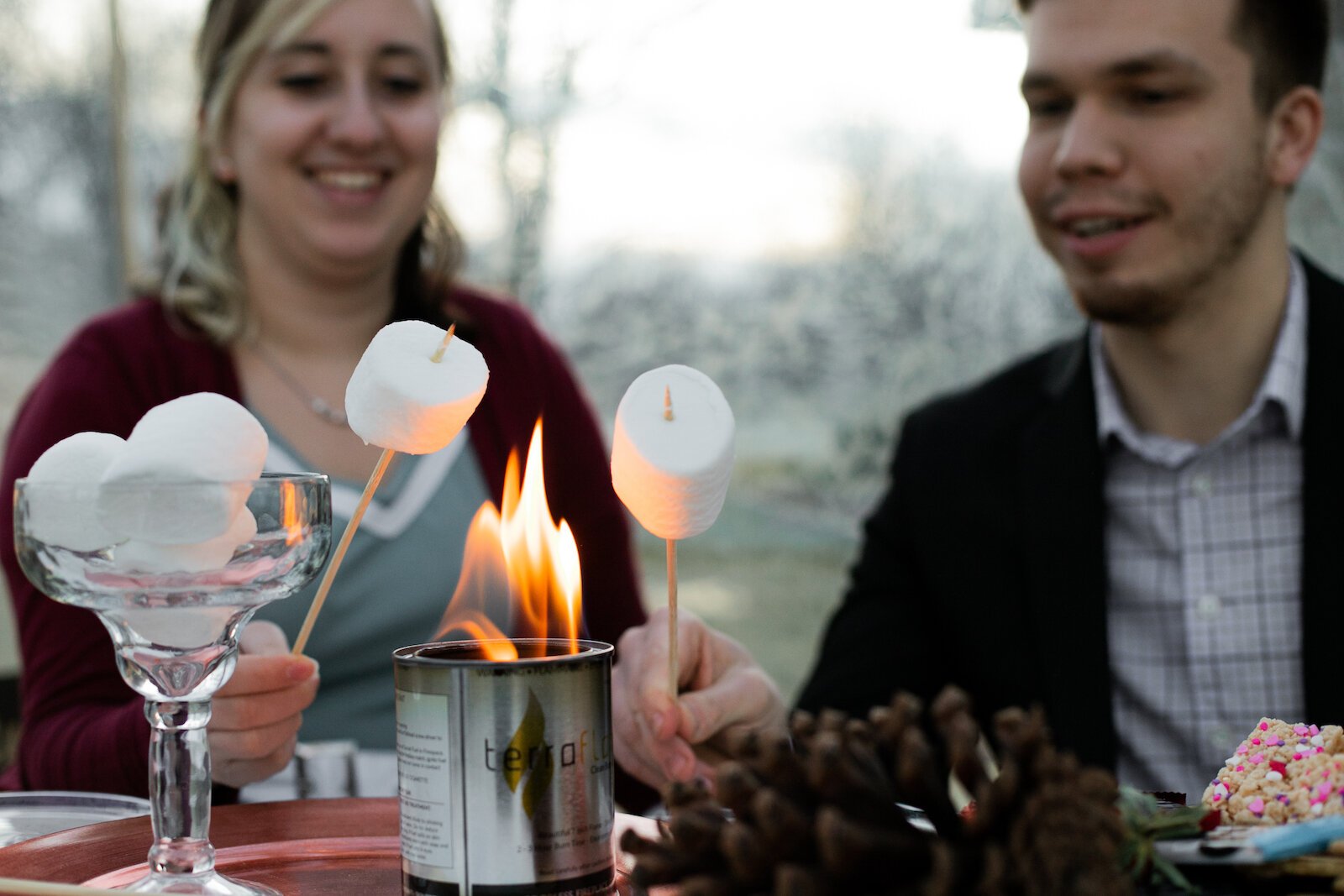 Since launching Fort Wayne Popnic, Reid has designed three packages for customers to choose from.