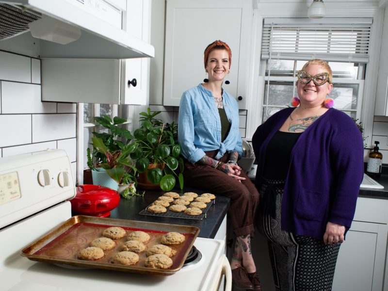 Tobi Newson and Katie Jo are roommates and best friends.