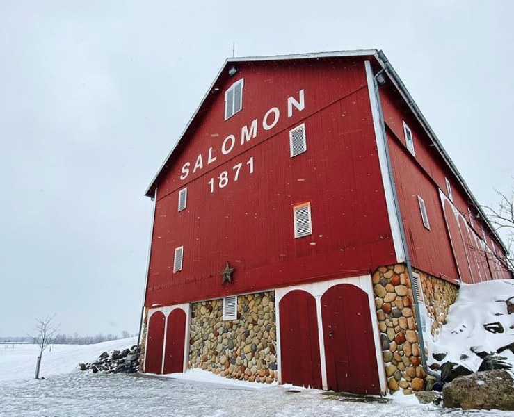 Salomon Farm Park is open for winter hikes.