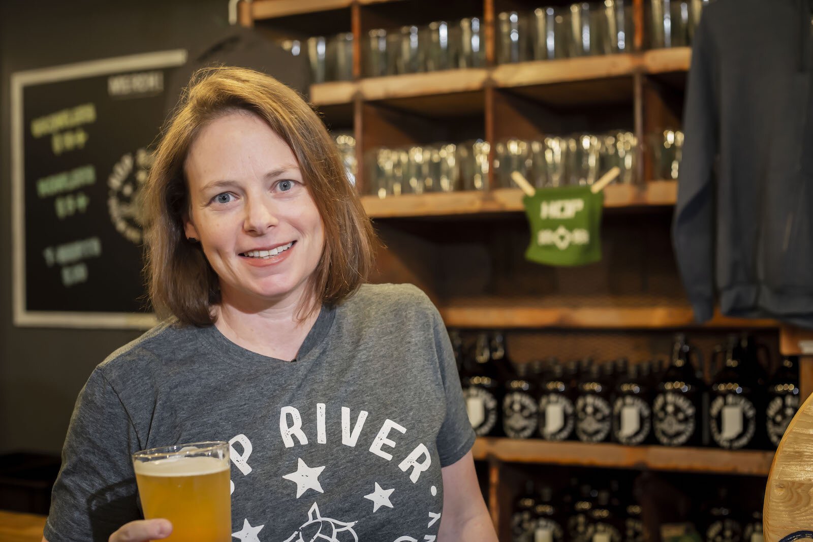 Mary Corinne "MC" Lowenstein is Director of Marketing for Hop River Brewing Company.