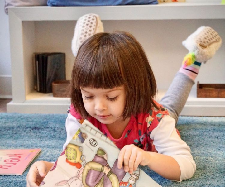 Anna is four years old and a student at Alyssum Montessori School in Downtown Fort Wayne.