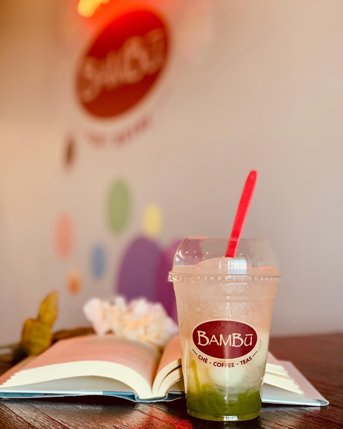 Bambu offers limited seating indoors and benches outdoors.