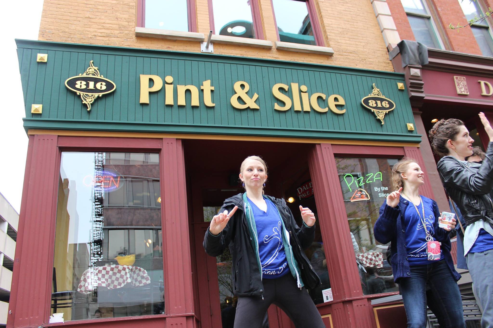 Dancers with the Fort Wayne engage with the Fort Wayne community in pre-COVID times.