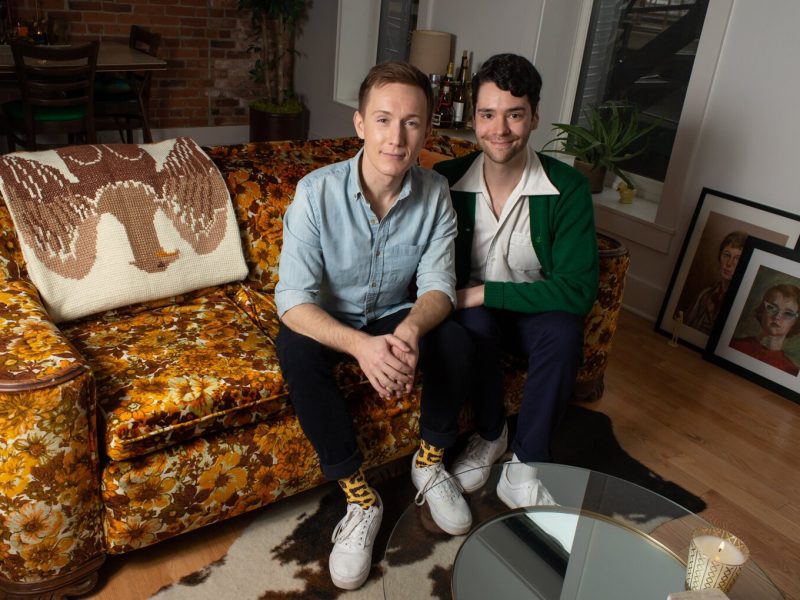 Michael Bartkiewicz and his partner Henry DuRocher, formerly of New York City, give us a tour of their urban loft on The Landing.