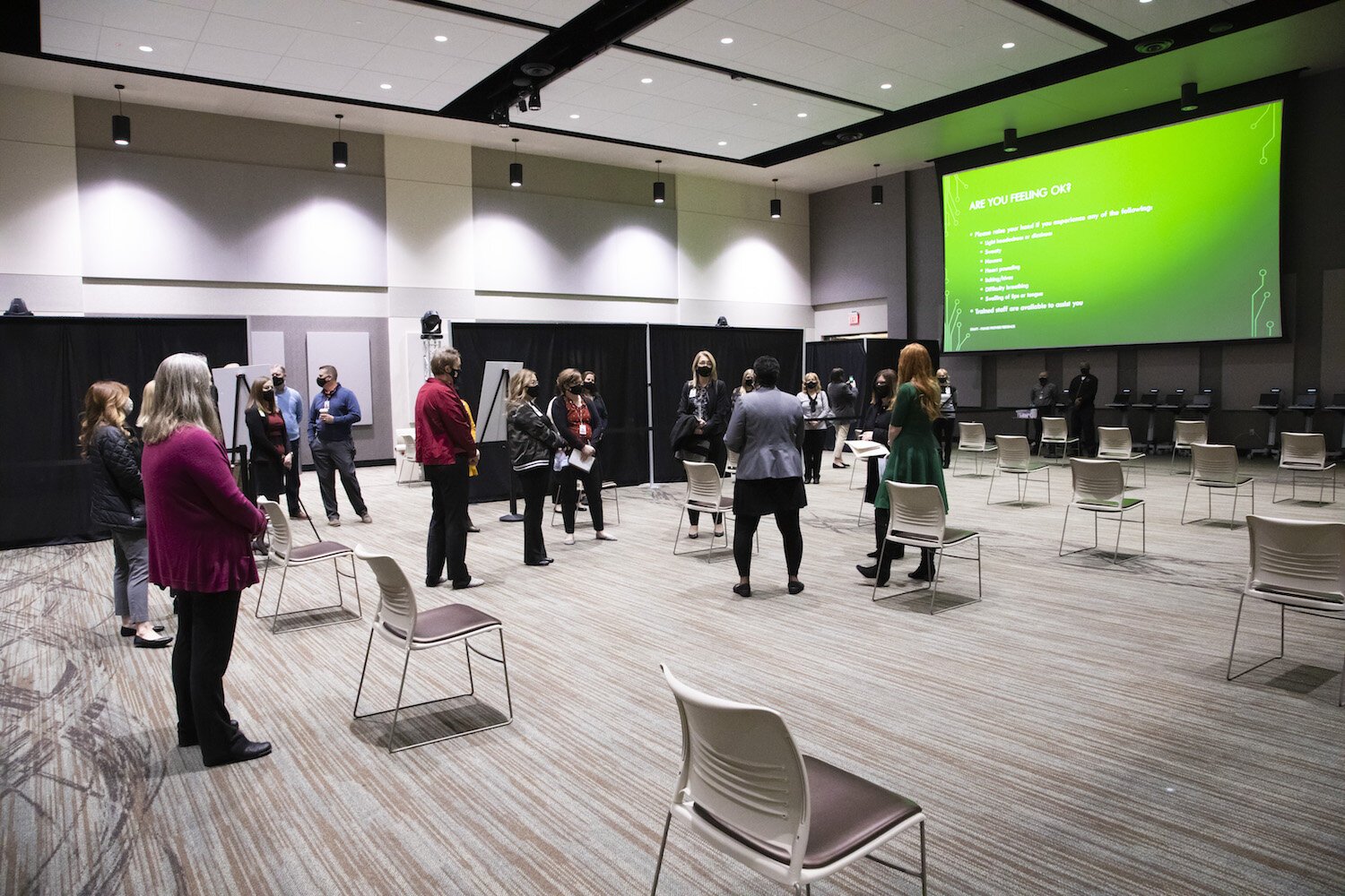 Parkview's informatics team assisted with Parkview’s vaccine clinic, which opened Dec. 14, as part of the Indiana Department of Health COVID-19 vaccine distribution plan. 