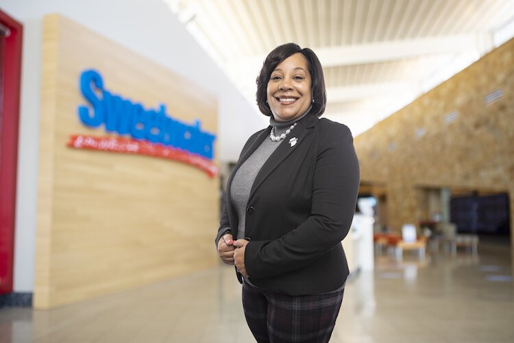 Sweetwater's new vice president of employee wellbeing Kristal Walker.