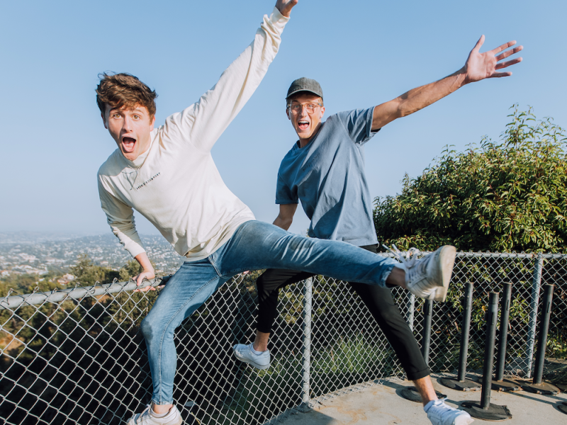 The hit TikTok comedy duo known as the Cheeky Boyos is based in Northeast Indiana.