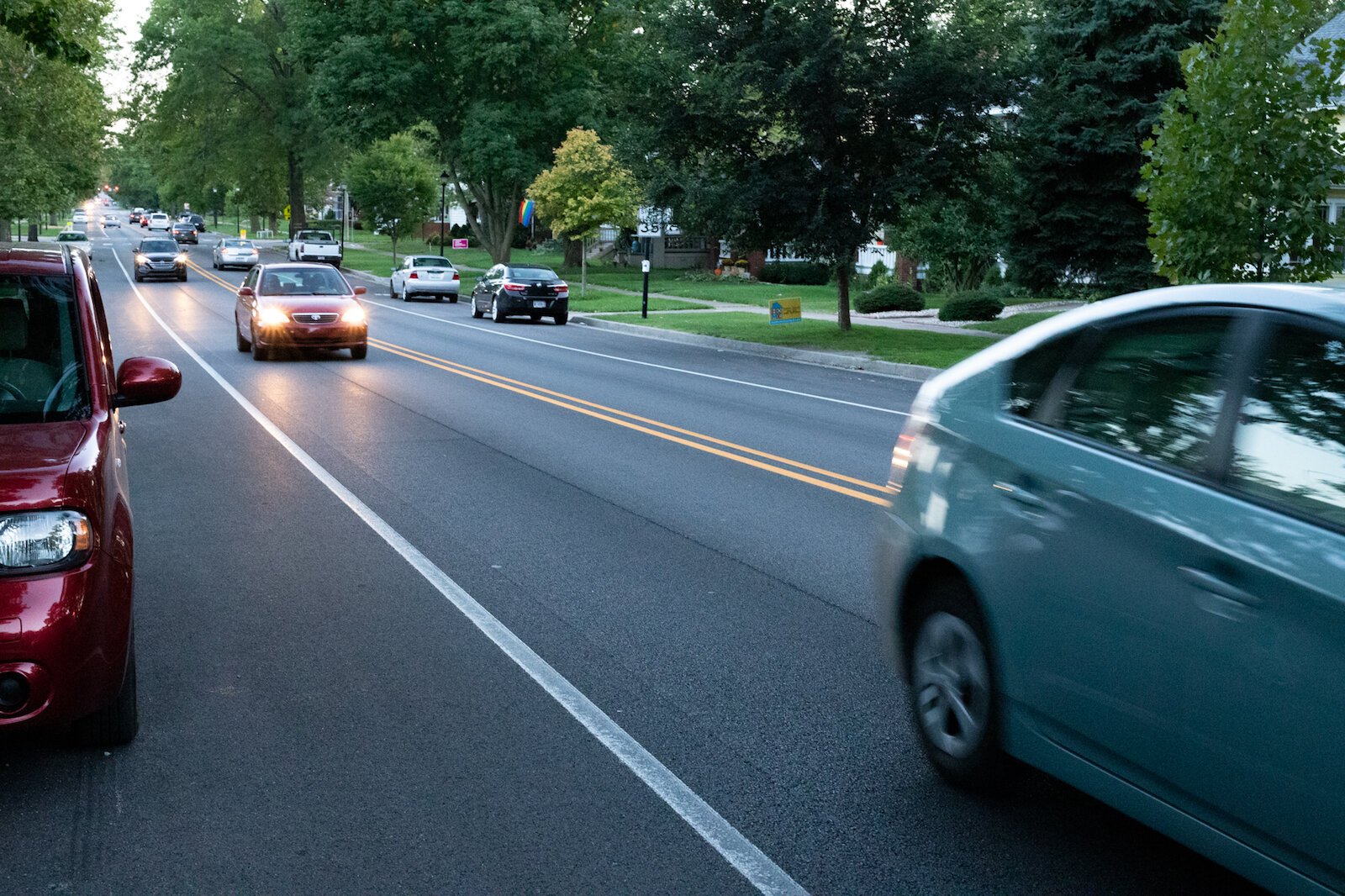 A street view of North Anthony Boulevard in 2020.
