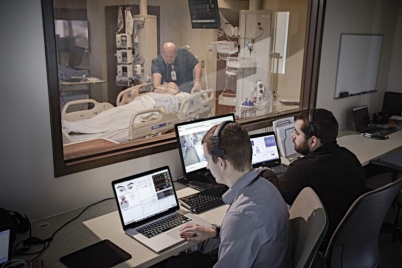 The Parkview Advanced Medical Simulation Lab is far from a typical classroom.