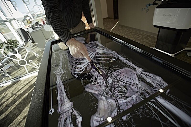 Along with using cutting-edge solutions to teach, the Sim Lab team at Parkview also creates cutting-edge solutions, connecting and collaborating with healthcare innovators around the country and globe.