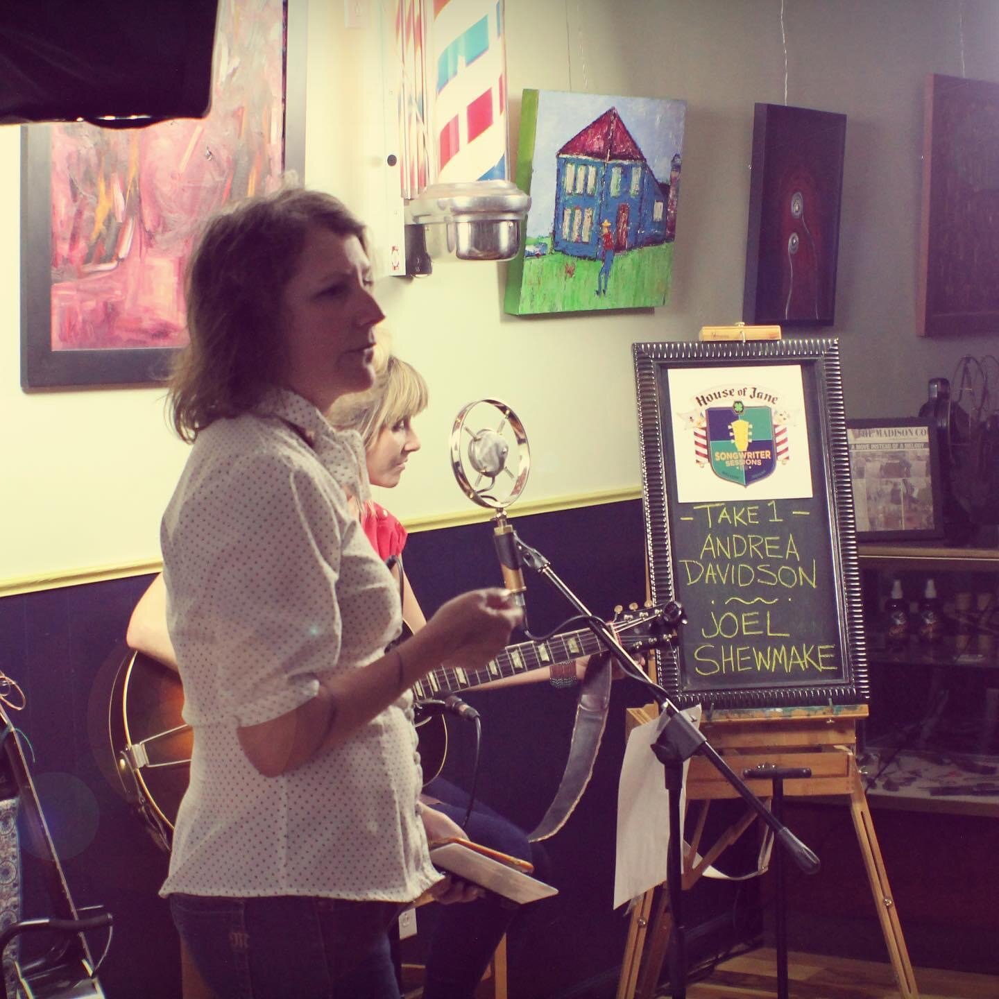 Jane Vonderheide is a visual artist and barber who co-created House of Jane Songwriter Sessions in Madison.