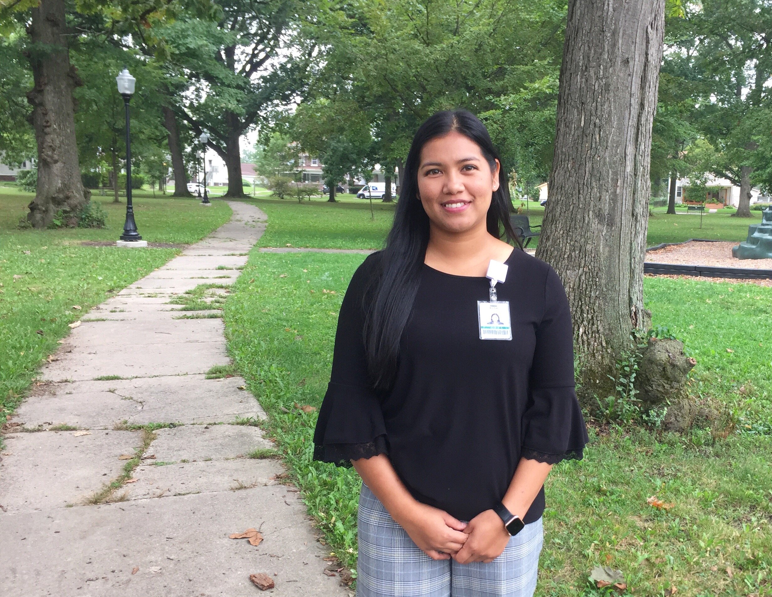 Amber Ramsey moved to Fort Wayne from Thailand when she was 18 years old. 