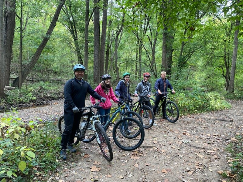 Grace College students and staff are going on weekly Saturday morning rides during COVID-19.