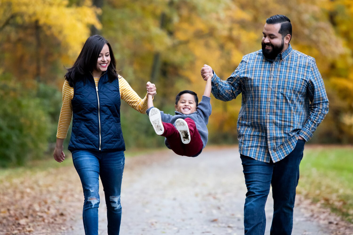 Nikki Quintana, left, and her family.