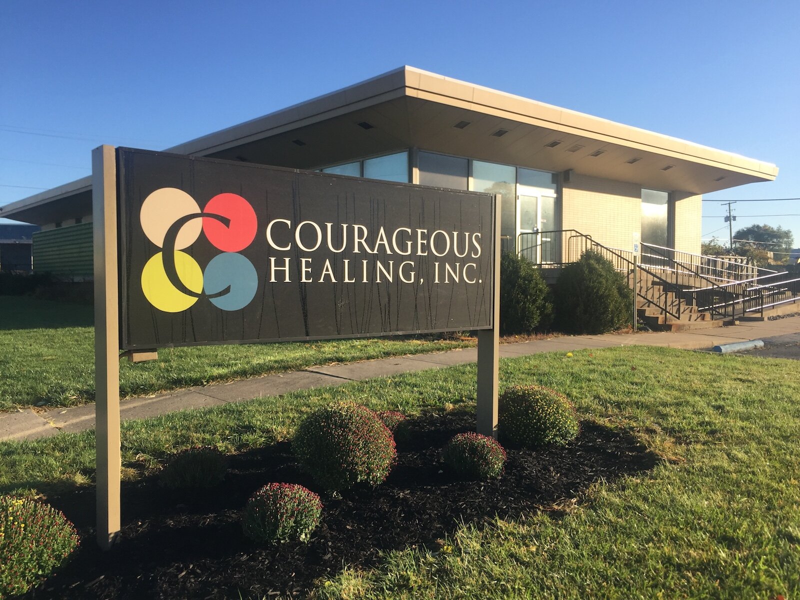 Courageous Healing's building at 2013 S. Anthony Blvd. is under renovation in 2020.
