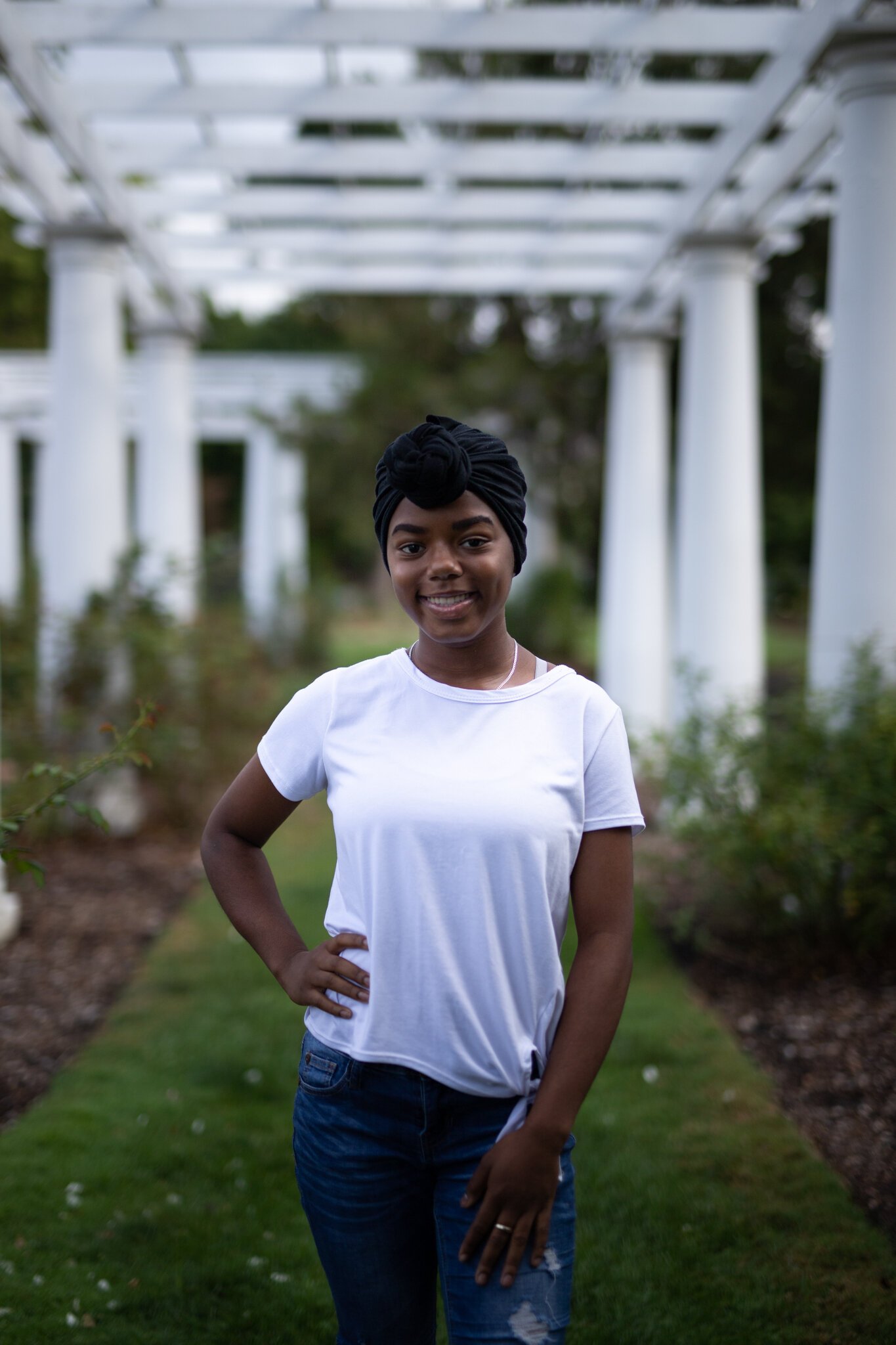 Bria Merritt, 15, is a member of Girlz Rock. She says, "My experience at Girlz Rock has been amazing. I started off shy at first and they helped me outgrow my shyness and become more sociable and friendly. I love it."