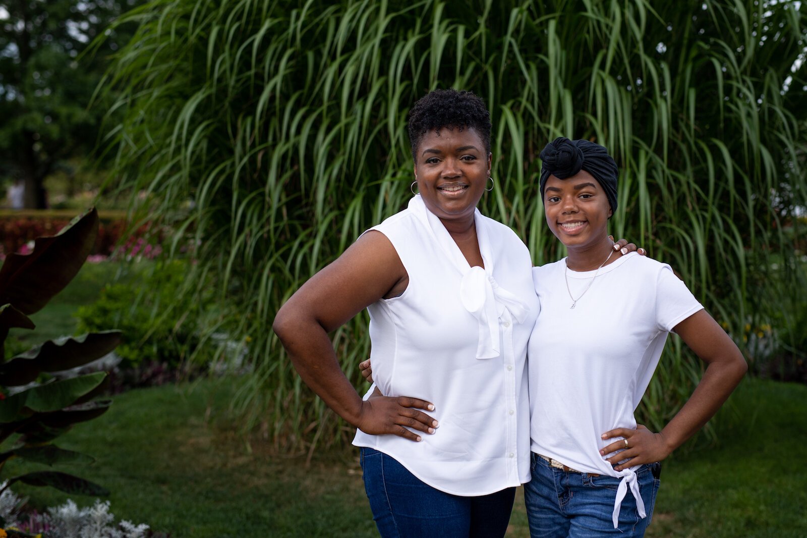 Yvette Merritt, left, and her daughter, Bria Merritt, both attend Girlz Rock events and have seen the power of its programming.