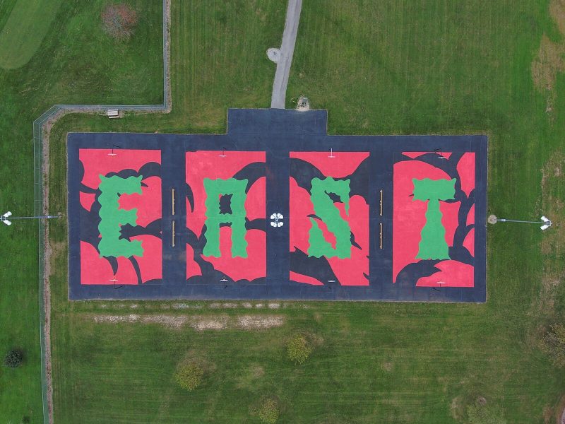 AbsorbALL and Turnstone Center have teamed up to renovate four basketball courts at McMillen Park.