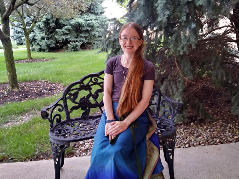 Kyah Merritt was born with spina bifida.