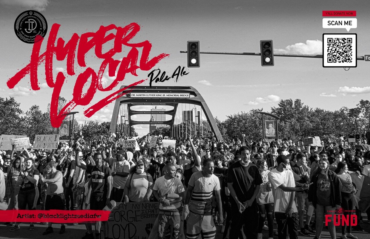 Photo by DJ E-Clyps of Blacklight Media and hand lettering by Matt Plett.