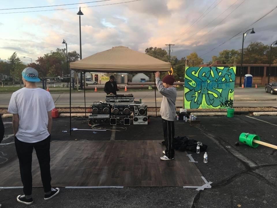 The Wrecklords host a b-boy battle in Fort Wayne.