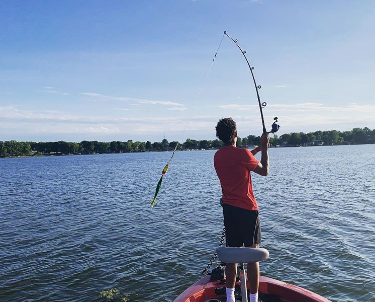 Eddie Gill IV is taking a boating trip from White River, Indiana, to the Gulf of Mexico to spread awareness about equality in outdoor recreation.
