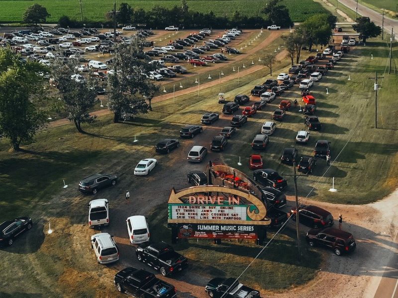 The 13-24 Drive In is a 1950s-era outdoor movie theater at 890 N, IN-13 in Wabash.