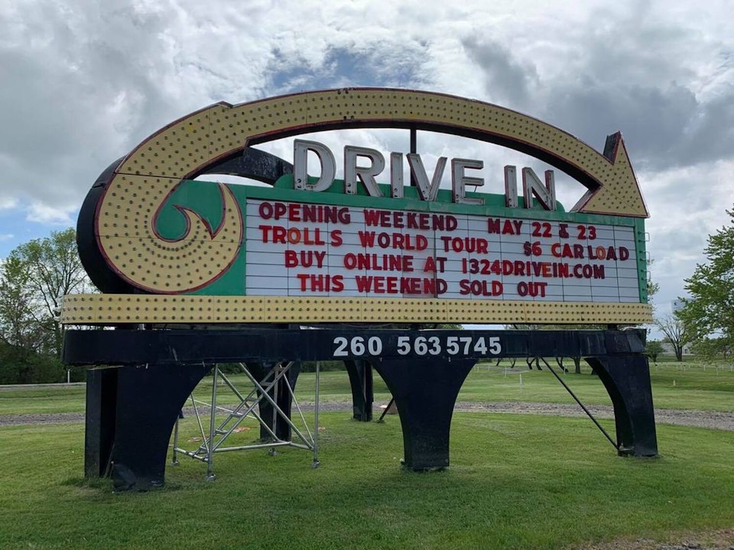 The 13-24 Drive-In is located in Wabash.