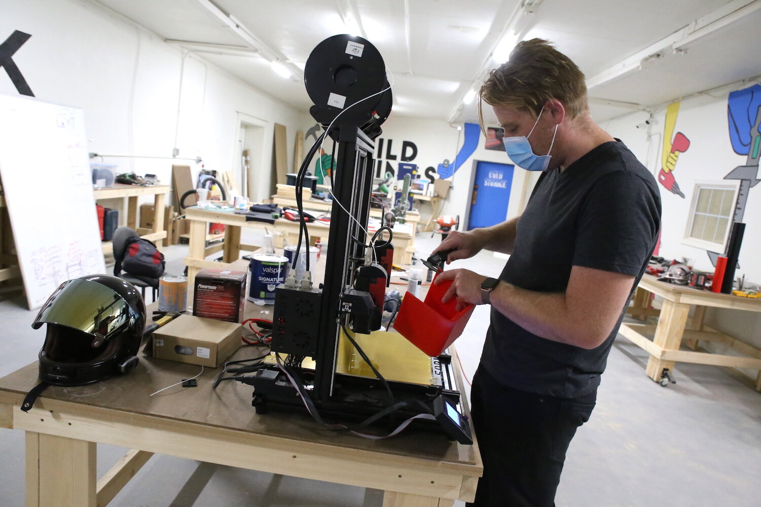 The Workbench provides up-and-coming business owners with the space, equipment, and services they need to turn their ideas into 3D realities.