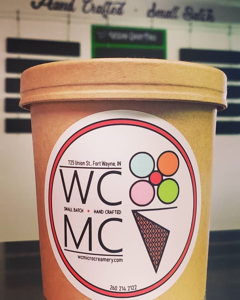 West Central Microcreamery sells pints of its locally made ice cream.