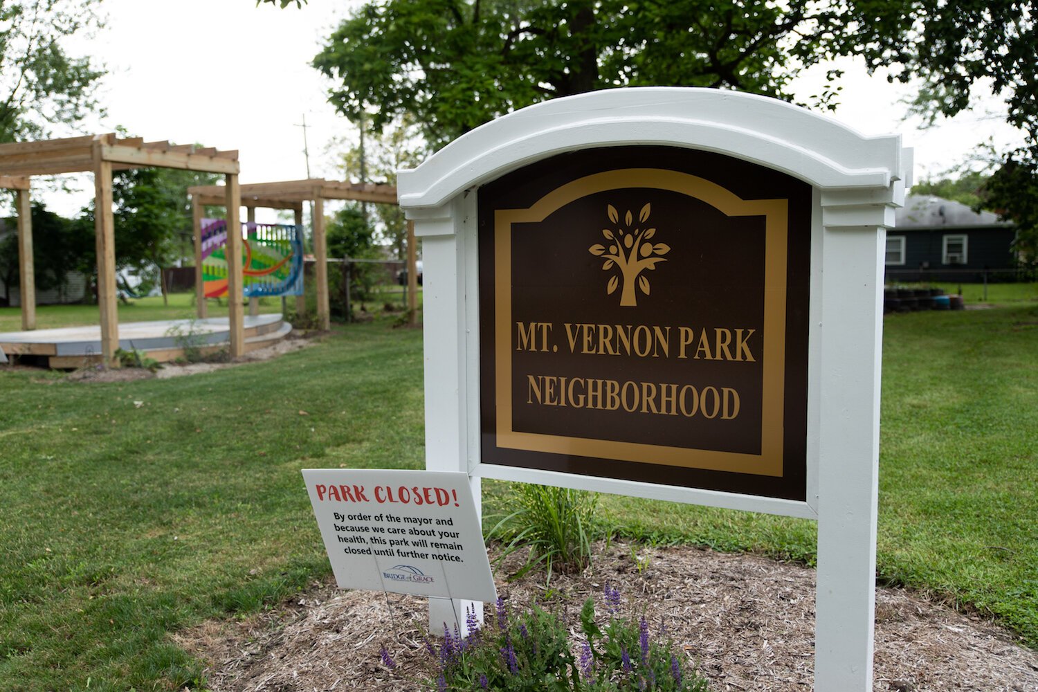 Bridge of Grace has turned several vacant lots in Mount Vernon Park into community playgrounds.
