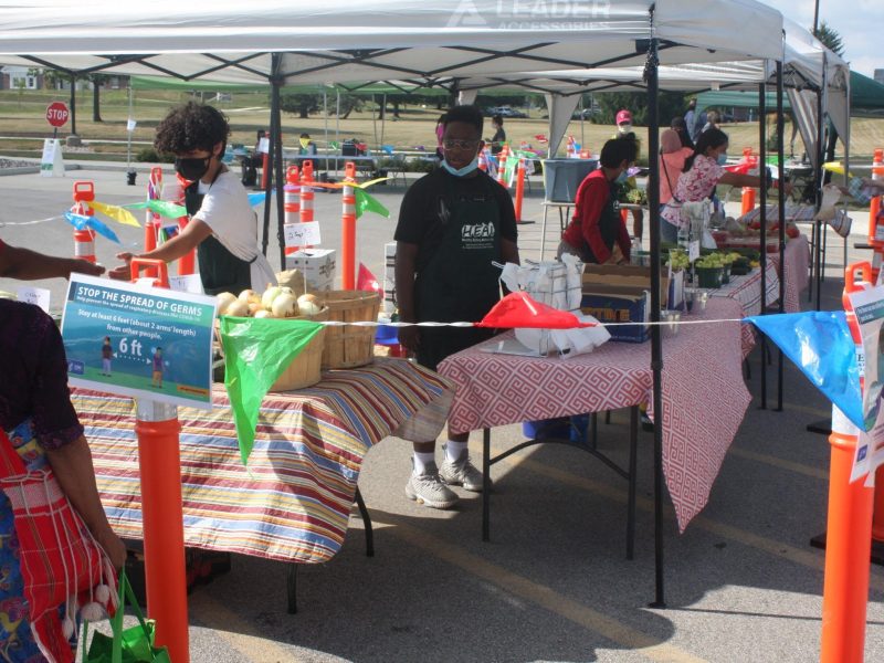 A Thursday HEAL Market at the Parkview Community Greenhouse in Southeast Fort Wayne.