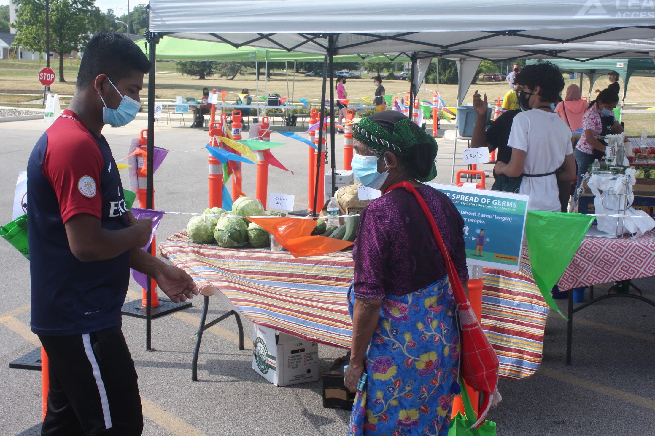 A Thursday HEAL Market at the Parkview Community Greenhouse in Southeast Fort Wayne.