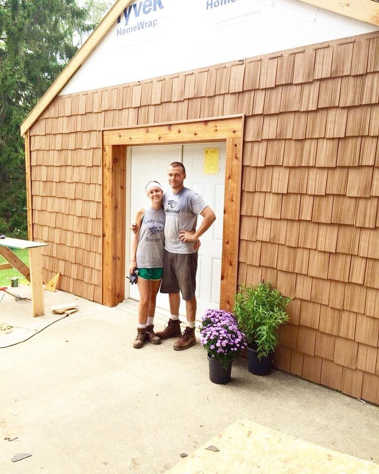 Derek and LeAnne Lavender started Lavender's longshot as a blog about the renovation of their house.