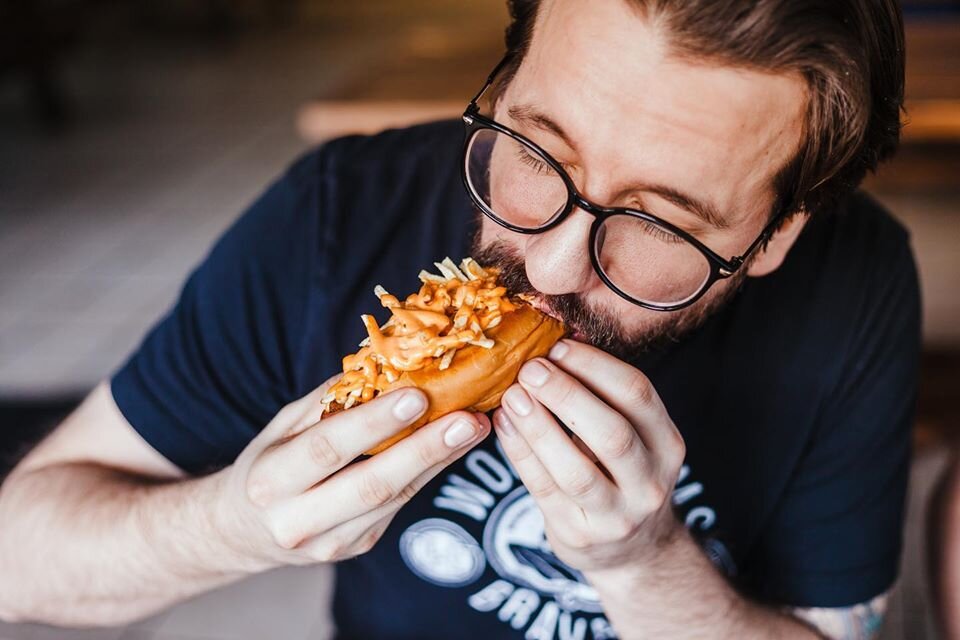 Bravas is known for its tiny, fry-like potato sticks on its signature hot dogs.