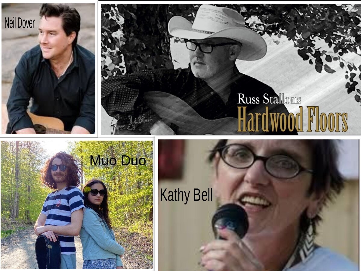 Gordon interviews country musicians for his show.