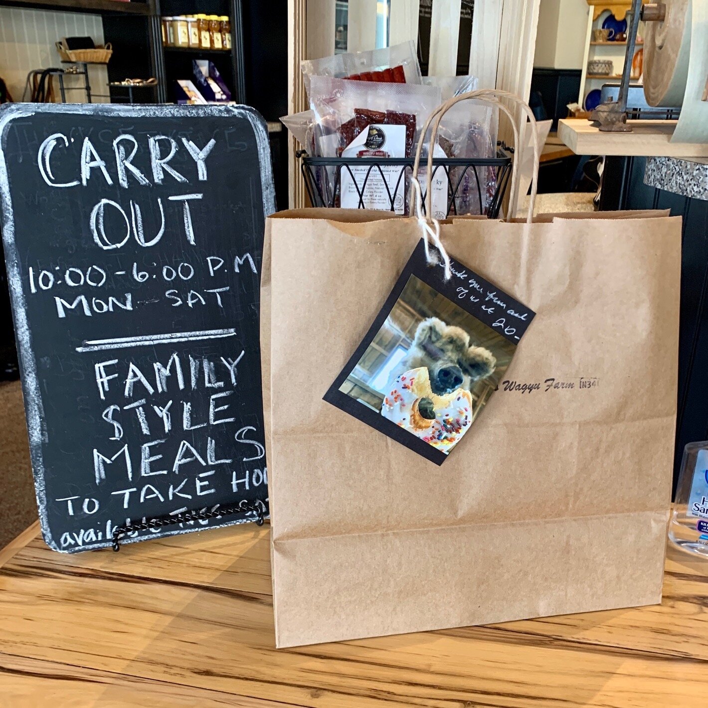 The day after the pandemic shuttered restaurants, Joseph Decuis shifted its restaurant staff to carry out for the Emporium.