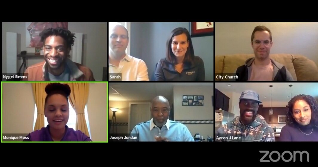 The Lanes participate in Zoom chats during COVID-19 with Fort Wayne UNITED and Youth for Christ.